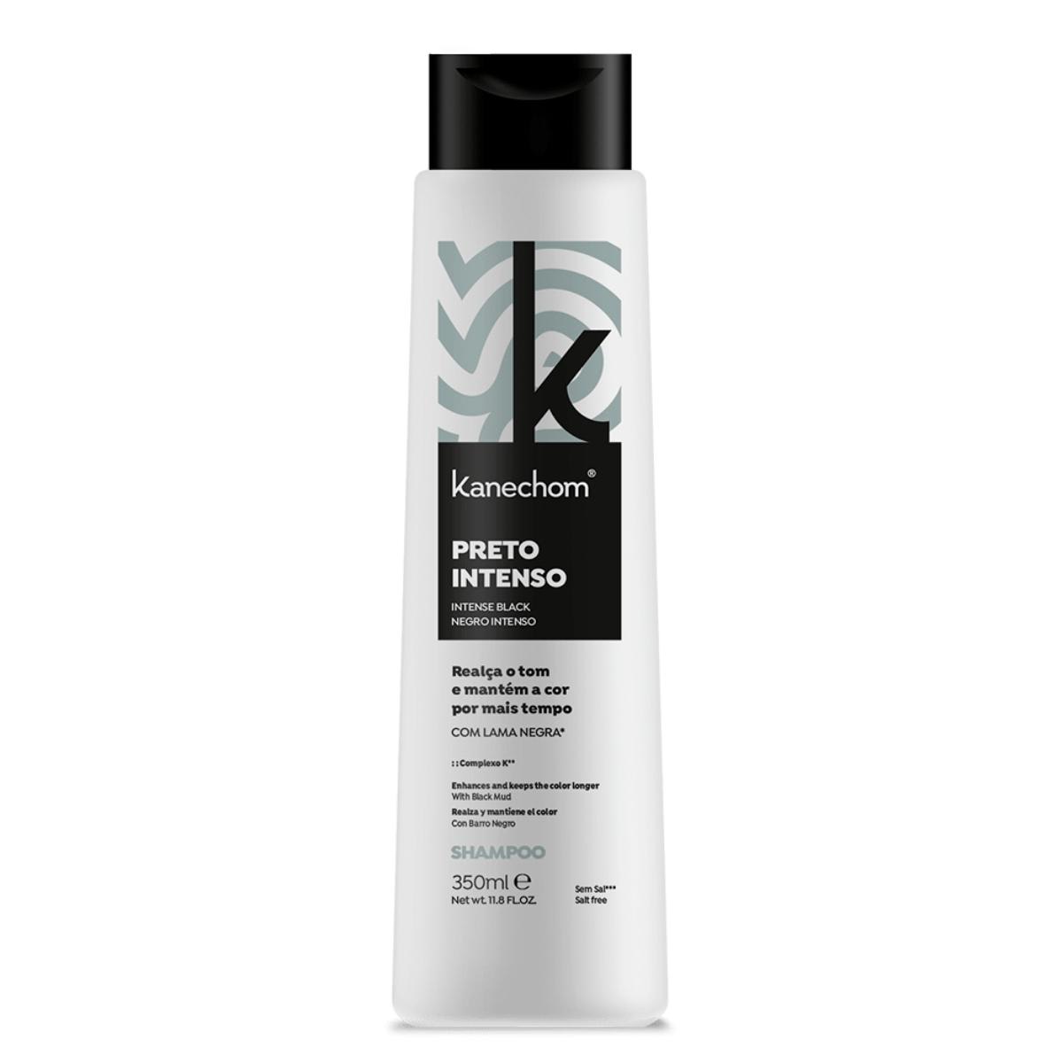 Shampoo Negro Intenso 350ml | BellasSur | Belleza y Estilo