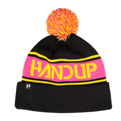 Gorro HANDUP Beanie Pom Black/Pink Gorro HANDUP Beanie Pom Black/Pink