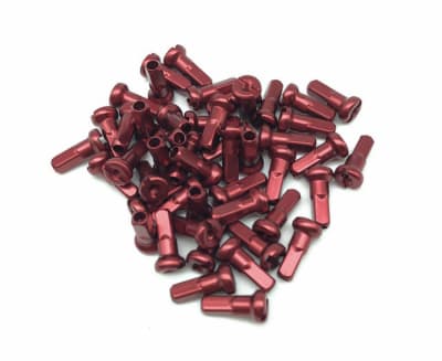NIPPLE ALUM 14G X 12MM ROJO NIPPLE ALUM 14G X 12MM ROJO