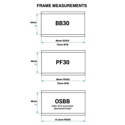 MOTOR PRAXIS M30 THRU BB30/PF30 73MM (MTB) MOTOR PRAXIS M30 THRU BB30/PF30 73MM (MTB)