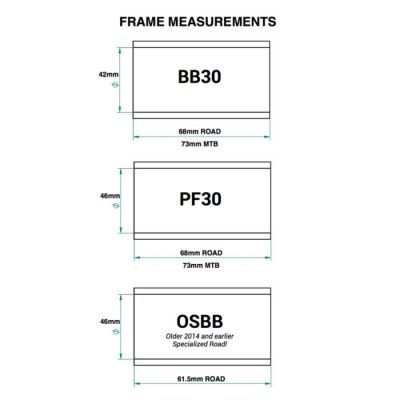 MOTOR PRAXIS SRAM/GXP/ISIS2 ROAD OSBB 68MM CONV BB | SPZ PRE 2014 MOTOR PRAXIS SRAM/GXP/ISIS2 ROAD OSBB 68MM CONV BB | SPZ PRE 2014