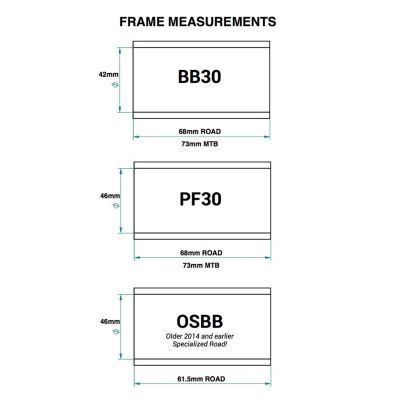 MOTOR PRAXIS 73mm MTB ConvBB30/PF30 Shmno with R-Collet MOTOR PRAXIS 73mm MTB ConvBB30/PF30 Shmno with R-Collet