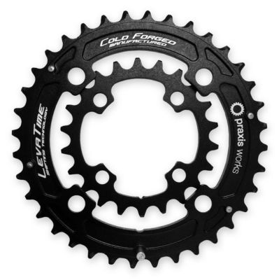 SET CORONAS PRAXIS 36/26 104/64 BCD 2X MTB SET SET CORONAS PRAXIS 36/26 104/64 BCD 2X MTB SET