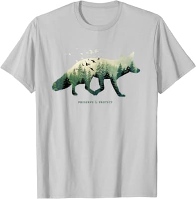 POLERA BOSQUE DE ZORROS / TALLA S POLERA BOSQUE DE ZORROS / TALLA S