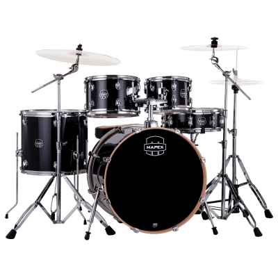 SHELL PACK + HARDWARE VENUS SERIES BLACK GALAXY SPARKLE VE5295FTVH MAPEX