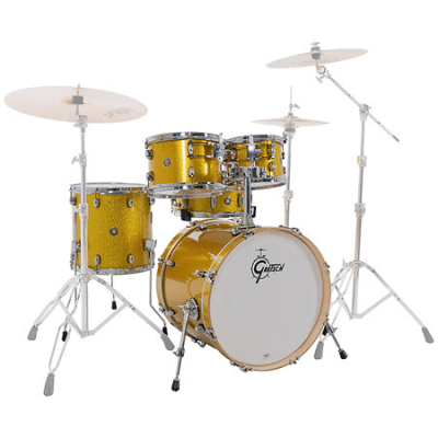 SHELLPACK CATALINA MAPLE 10,12,14,20 + 14X5.5 LEMON SPARKLE CM2-E605-LS GRETSCH
