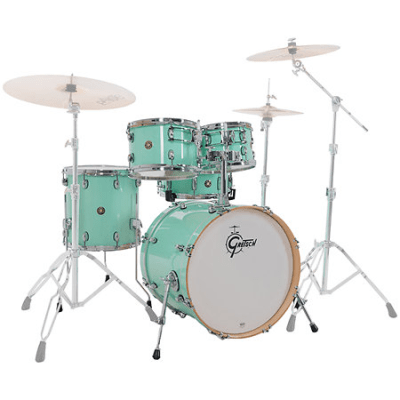 SHELLPACK CATALINA MAPLE 10,12,14,20 + 14X5.5 SEAFOAM GREEN CM2-E605-SFG GRETSCH