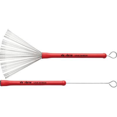 VIC FIRTH ESCOBILLA/BRUSH LIVE LW