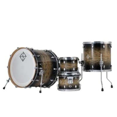 SHELLPACK 4 PCS ARTISAN HYBRID MAPLE 10,12,16,22 BLACK BURST PODAX422-07-BKMBB-CR DIXON