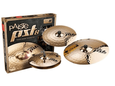 HI-HAT 14+CRASH 16+RIDE 20 PST8 UNIVERSAL SET PAISTE