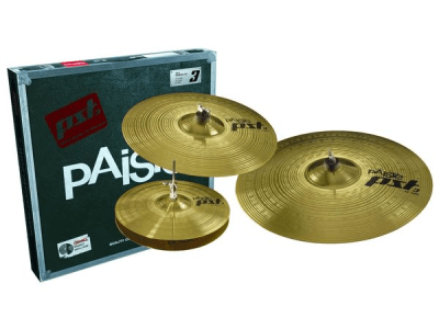 HI-HAT 14+CRASH 16+RIDE 20 PST3 UNIVERSAL SET PAISTE