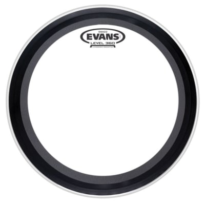 PARCHE DE BOMBO EMAD2 CLEAR EVANS 22