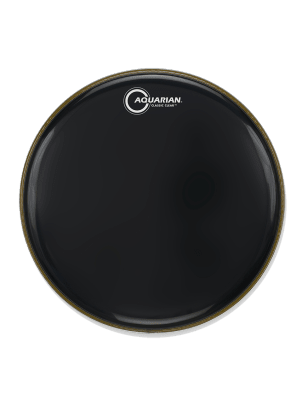 PARCHE BOMBO 22 RESONANTE NEGRO BRILLANTE CC-22BK AQUARIAN