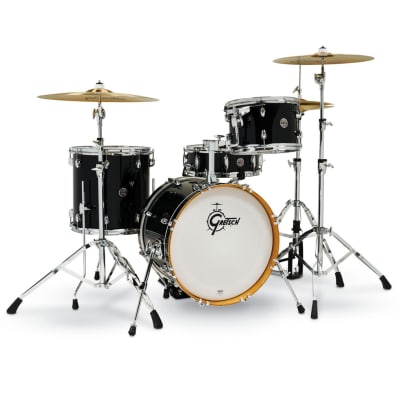 GRETSCH CATALINA CLUB JAZZ 12,14,18 + 14 X 5 PIANO BLACK