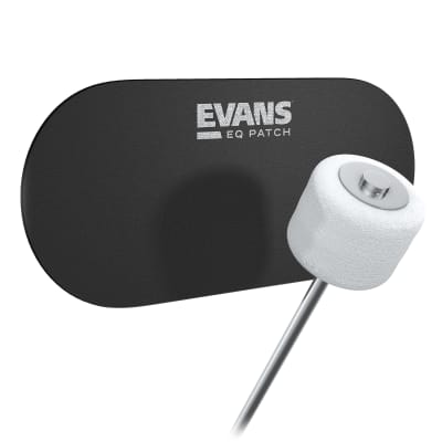 EVANS EQ PATCH NYLON DOBLE NEGRO