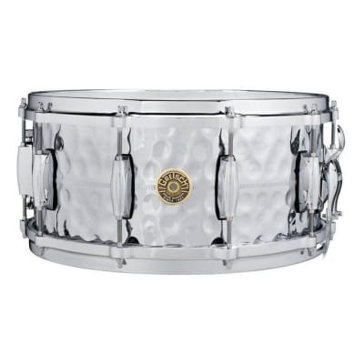 TAMBOR 14X6,5 USA CUSTOM HAMMERED CHROME OVER BRASS GRETSCH
