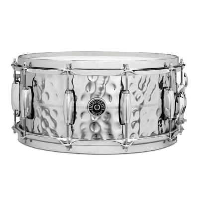 TAMBOR USA BROOKLYN 14X6,5 HAMMERED CHROME OVER BRASS GB4164HB GRETSCH