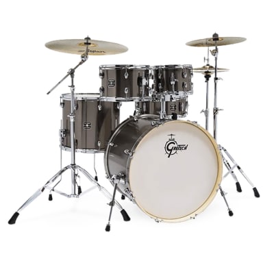 GRETSCH ENERGY 10,12,14,20 + 14 X 5,5 GREY STEEL