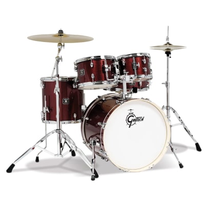 GRETSCH ENERGY 10,12,14,20 + 14 X 5,5 RUBY SPARKLE