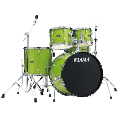 BATERIA + HARDWARE STAGESTAR LIME GREEN SPARKLE ST52H5-LGS TAMA