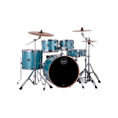 BATERIA COMPLETA VENUS SERIES AQUA BLUE SPARKLE VE5295FTCVJ MAPEX