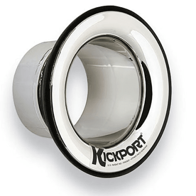 PROTECTOR PARA ORIFICIO DE BOMBO PLATEADO KP2-CH KICKPORT