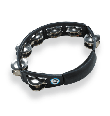 CYCLOPS HANDHELD TAMBOURINE BLACK STEEL LP150 LP