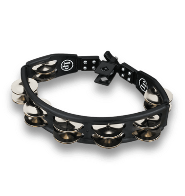 CYCLOPS MOUNTED TAMBOURINE BLACK STEEL LP160 LP