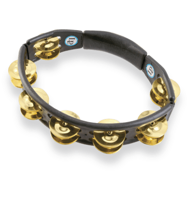 CYCLOPS HANDHELD TAMBOURINE BLACK BRASS LP170 LP