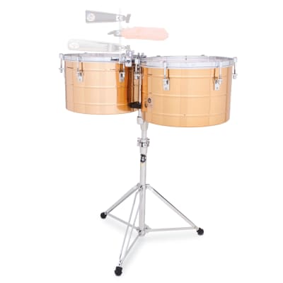 TIMBALES LP TITO PUENTE THUNDER TIMBS BRONCE 15-16 LP258-BZ