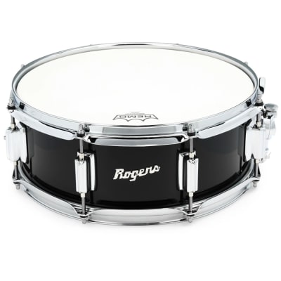 ROGERS TAMBOR POWERTONE  14 X 5.0 PIANO BLACK NO.24-PB