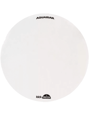 REPARADOR PARCHE DE BOMBO 12 BLANCO KICK PATCH  PA3 AQUARIAN