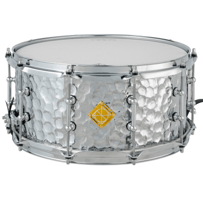 TAMBOR CORNERSTONE 14X6.5 HAMMERED STEEL CHROME PDSCC654ST DIXON