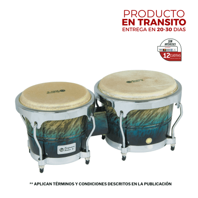 BONGO PERFORMER SERIES 6 3/4 - 8 BLUE FADE LPP601-BFLC LP