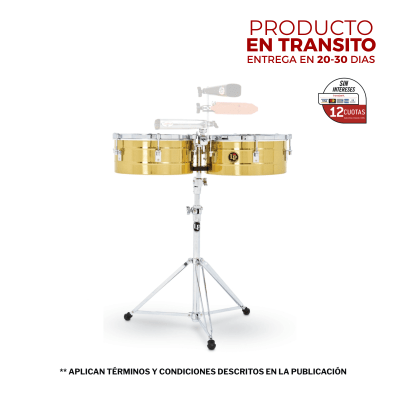 TIMBALES TITO PUENTE 13 Y 14 BRASS LP256-B LP