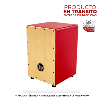CAJON ROJO SERIE FESTIVO LP1442-RD LP