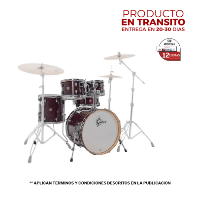 SHELLPACK CATALINA MAPLE 10,12,14,20 + 14X5.5 PURPLE GLOSS CM2-E605-PG GRETSCH