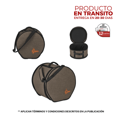PACK FUNDAS 3PCS PRO TOUR 8X12, 14X14, 16X18 PACK-PT-18 GRETSCH
