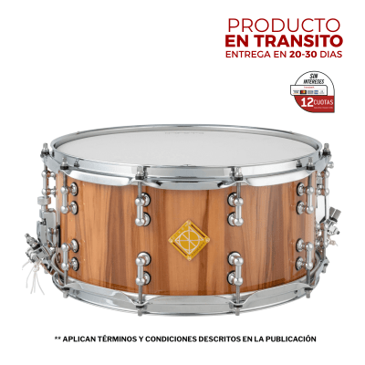 TAMBOR CORNERSTONE CONCERT 14X6.5 AMERICAN RED GUM