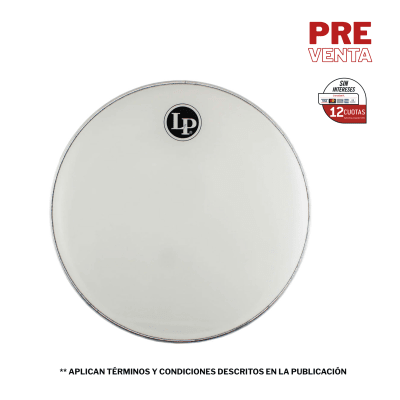 PARCHE 15  PLASTIC TIMBALE HEAD LP247C LP