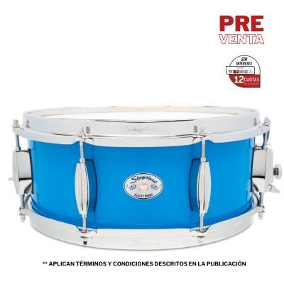 TAMBOR 14X5,5 STUDIO KING LUNAR BLUE LACQUERED SDSK5514SSKLBL SLINGERLAND