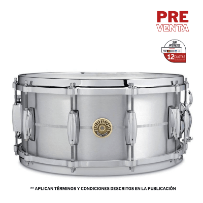 TAMBOR 14X6,5 USA CUSTOM SOLID ALUMINUM GRETSCH