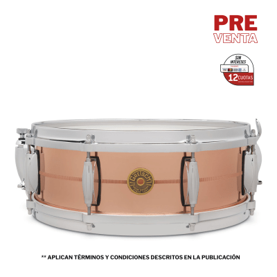 TAMBOR USA 14X5 COPPER 2MM G4160C2 GRETSCH