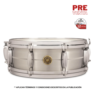 TAMBOR USA 14X5 SOLID ALUMINUM G4160SA GRETSCH