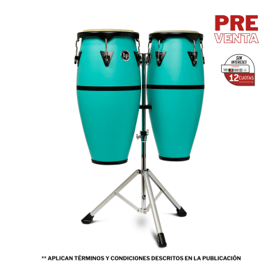 SET CONGAS DISCOVERY II ULTRALIGERAS 10 Y 11 SEA FOAM LP646DII-SF LP