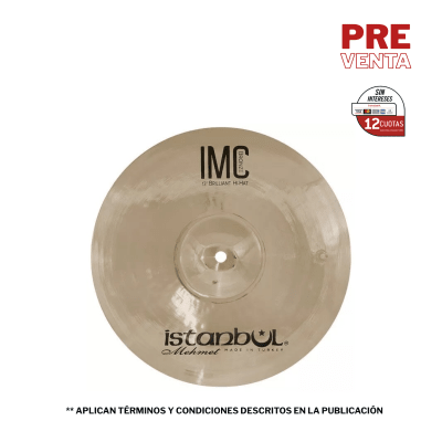 HI HAT 13 IMC BRONZE BRILLIANT  ISTANBUL MEHMET