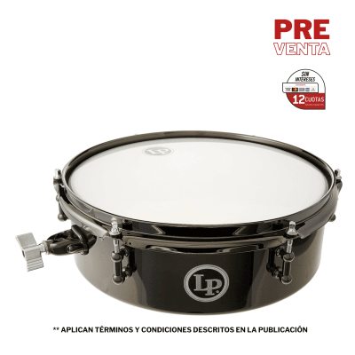 TIMBAL ACERO NIQUELADO MONTABLE 12 PULGADAS
