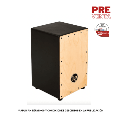 CAJON NEGRO SERIE FESTIVO LP1442-BK LP