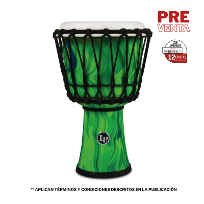 DJEMBE DJEMBE AFINABLE 7 PULGADAS LP1607GM LP