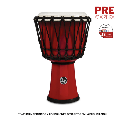 DJEMBE DJEMBE AFINABLE 7 PULGADAS LP1607RD LP